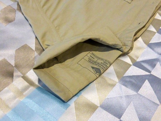 The folded collar