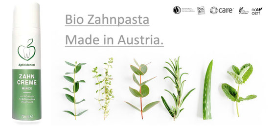 Anzeige Bio Zahnpasta