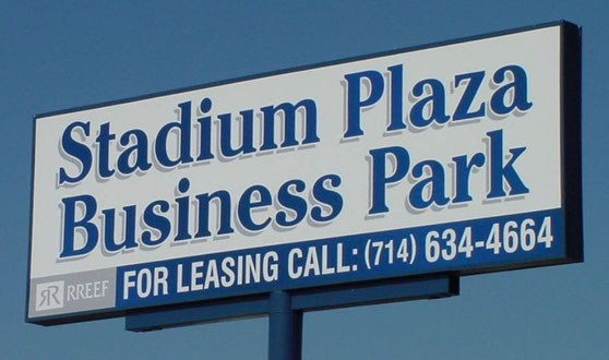 Let's Build Somethings that Lasts Monument Sign by Landmark Signs Inc.