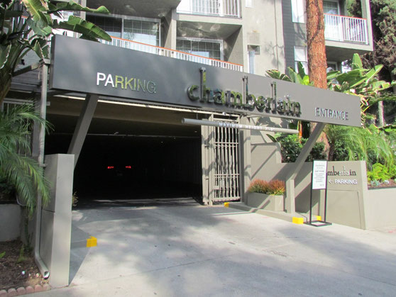 Let's Build Somethings that Lasts Parking Sign by Landmark Signs Inc.