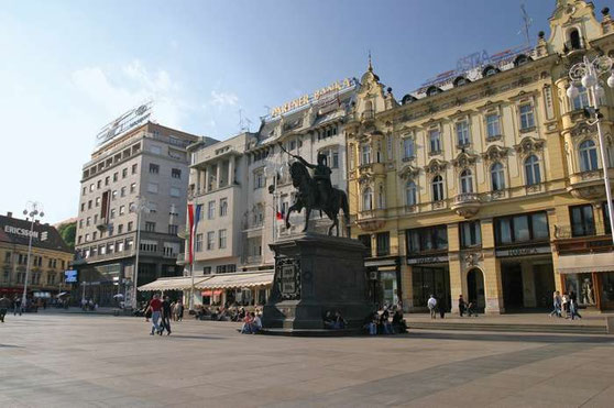 Statue of Josip Jelačić, Ban Josip Jelačić Square, Zagreb, Cro
