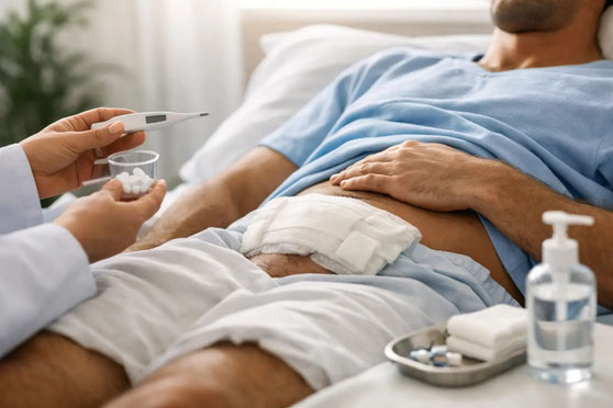 Recuperación de faloplastia: tiempos y cuidados