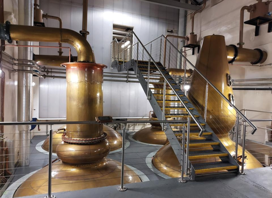 The Dalmore still room before works