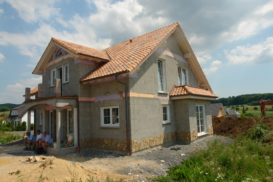 Einfamilienhaus Koblenz BlowerDoor Test