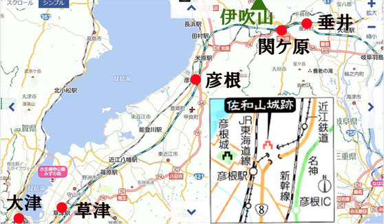 琵琶湖地図