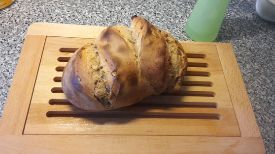 Das fertige Brot.