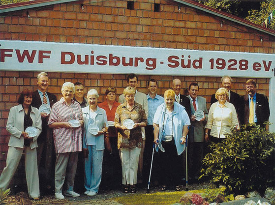 Sommer 2003, 75 Jahre FWF Duisburg-Süd