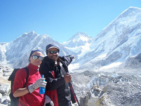 Mount Everest.  Nepal