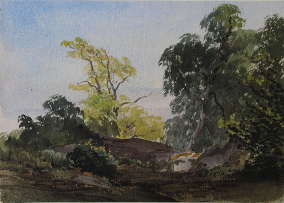 Karl Lang Archiv, Büsingen Thomas Burton Watkin Forster TBWF Aquarell watercolor