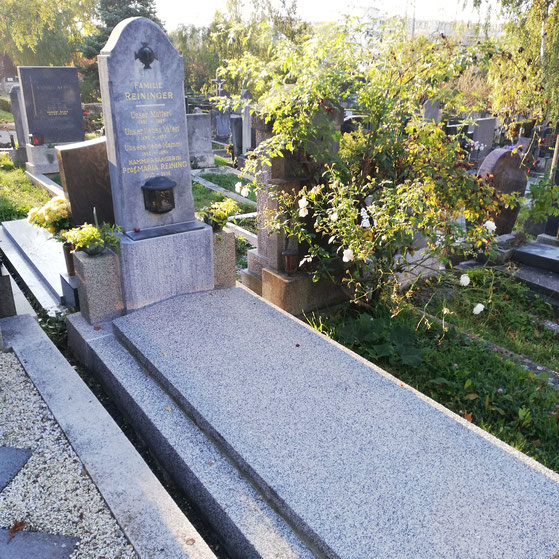 Hrob Marie Reining na Dornbacher Friedhof Wien