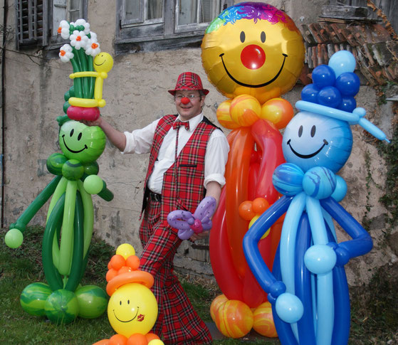 Mr. Balloni.ch, Dekoration, Raumdeko, Ballonmann, Kinder, Fantasie, Phantasie,Ballonclowns,Helium,Fasnacht  