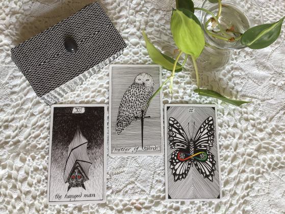 The reveal of The Wild Unknown Tarot by Kim Krans