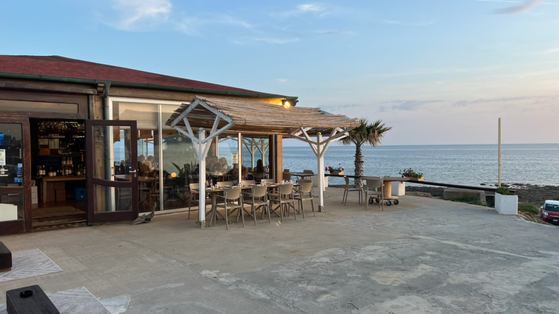 Sardinien Motorrad-Reise - Essen am Meer