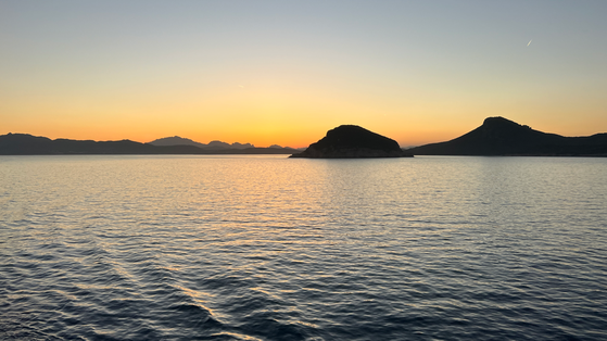 Sardinien Motorrad-Reise - Sonnenuntergang Alghero