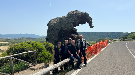 Sardinien Motorrad-Reise - Elefantenfelsen