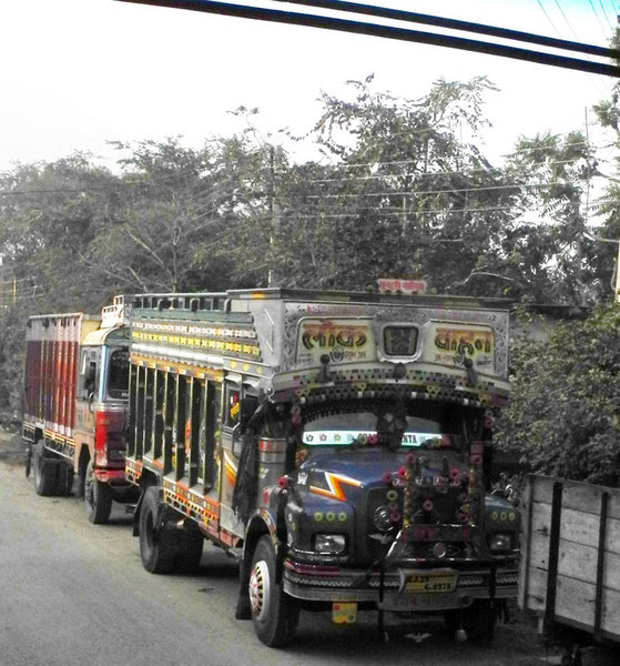 Unterwegs von Jaipur nach Ranthambore