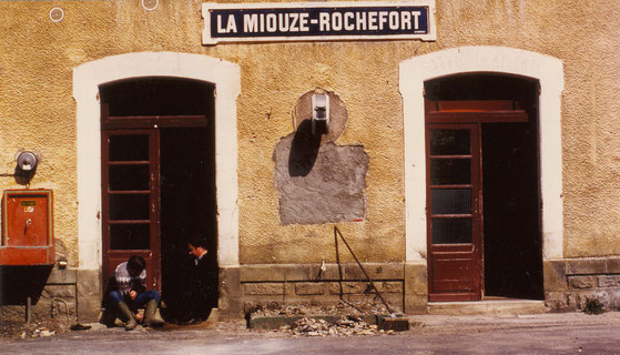 1981 - Bahnhof von La Miouze-Rochefort