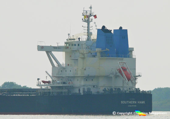 Bulk Carrier SOUTHERN HAWK, Scrubber