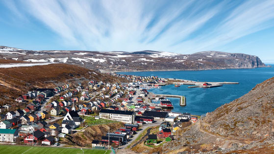 Kjøllefjord von oben