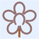 Hufz Floris Blume aus Hufeisen