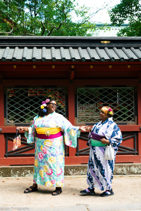 Tokyo photoshoot experience with kimono in Tokyo Japan