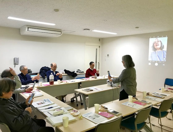 ☆会場はみたかボランティアセンター2階の会議室。改築前に比べるときれいになりました。