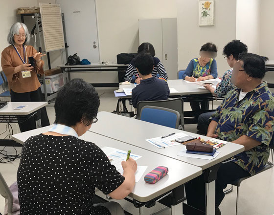 ☆6名様全員集合。予定表では今回はインスタグラムでしたがLINEをもう少し深く勉強するとにしました。