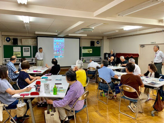 ☆山根の1分間スピーチ。三日目は「自分のお金と自分の時間を自分に投資しよう！ 若者は頭に投資。中年は身体に投資。シニアは心に投資。いじわるじいさんやばあさん にならないように！」