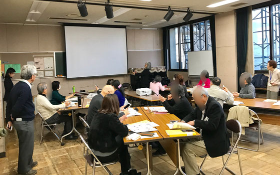 ☆ただいま14:00。いよいよはじまります。公民館のご担当からの諸注意の説明。