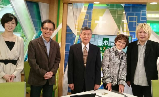 ☆録画撮りが終わって記念撮影。