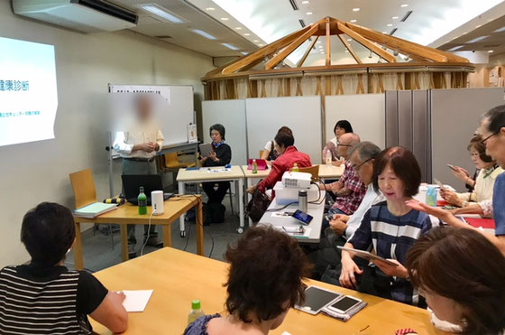 ☆ご参加の9名はご遠方。千葉2人、大田区2名、川口、川崎市宮前区、荒川区三ノ輪、小平市、小金井市など遠くからお越し。地元世田谷は8名。男性3名女性14名。