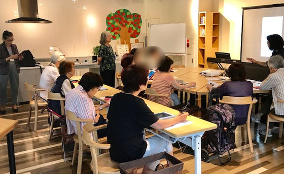 ☆午後は13:30~15:00経験者コース。男性1名女性10名。ご新規様6名。