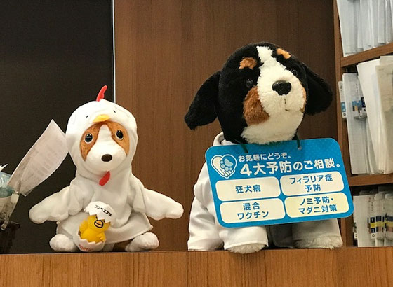 ☆夜中の0:50病院の無人の受付カウンター。