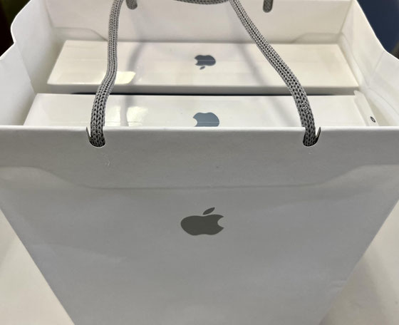 ☆Appleでの買い物 何年ぶりだろう…。買い物って楽しいですね。