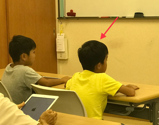 ☆二人は赤堤小学校の1年の同級生。赤い矢印がK.I君。