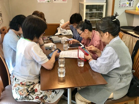 ☆生田さん最終回のメニューに悩んだ末、LINEの新しい機能をご紹介。