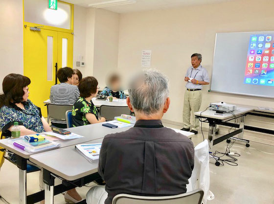 ☆山根の1分間スピーチ。話題は先日山根が学んだ「内部障害者」についてご紹介しました。