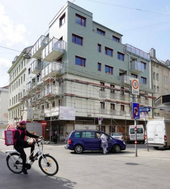 Erlachgasse 96 | 1100 Wien - Ansicht vom Viktor Adler-Markt