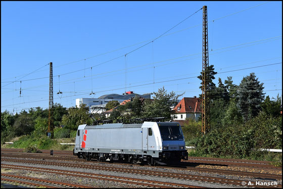 186 366-1 war am 30.09.2025 Lz in Leipzig-Wiederitzsch von mir gesichtet worden