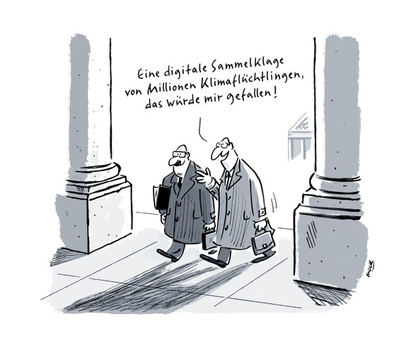 #legaltech #digitalesammelklagen #klimawandel#cartoon