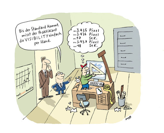 Cartoon von Mock zum Thema Internet