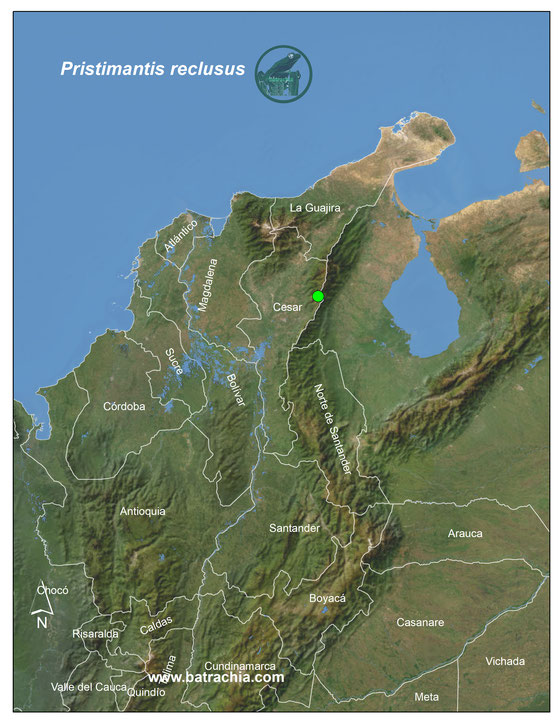 Lista y Mapas Anfibios de Colombia