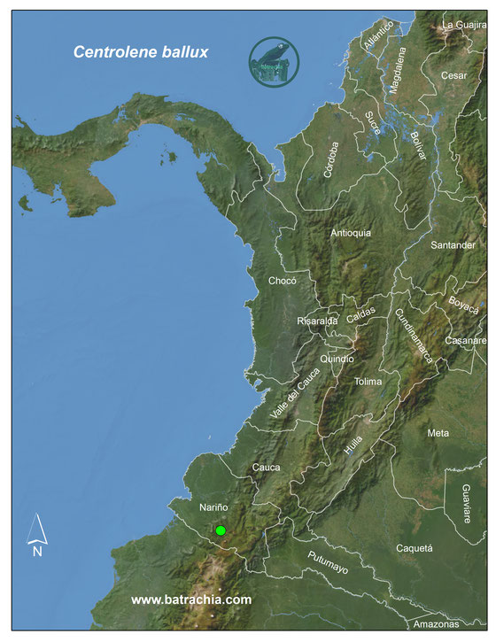 Lista y Mapas Anfibios de Colombia