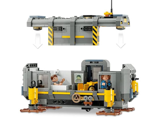 Die Besonderheit im Lego Paket 75573 ist das Site 26 und RDA Samson Hubschrauber Set.