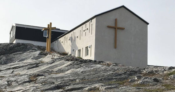 Die Christus-König-Kirche in Nuuk gehört der einzigen katholischen Pfarrei auf Grönland. (Foto: Georg Austen)
