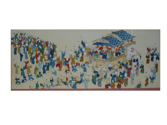洲本市民会館緞帳画