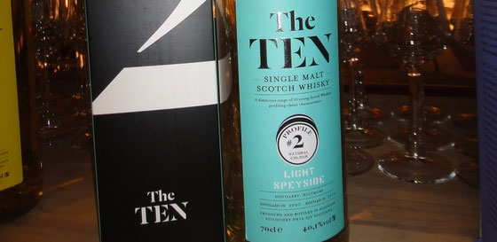 Aultmore Single Malt Whiskys aus der Serie The TEN - Foto Ralf Zindel