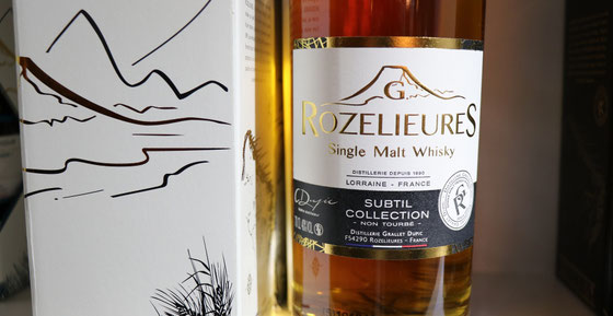 G. Rozelieure Single Malt Whisky Subtile - Foto Tasting Room Mannheim