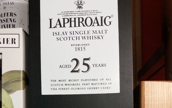 Laphroaig 25 Jahre Cask Strength - Foto Ralf Zindel