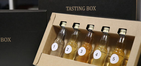 Rum Tasting Box vom Tasting Room Mannheim